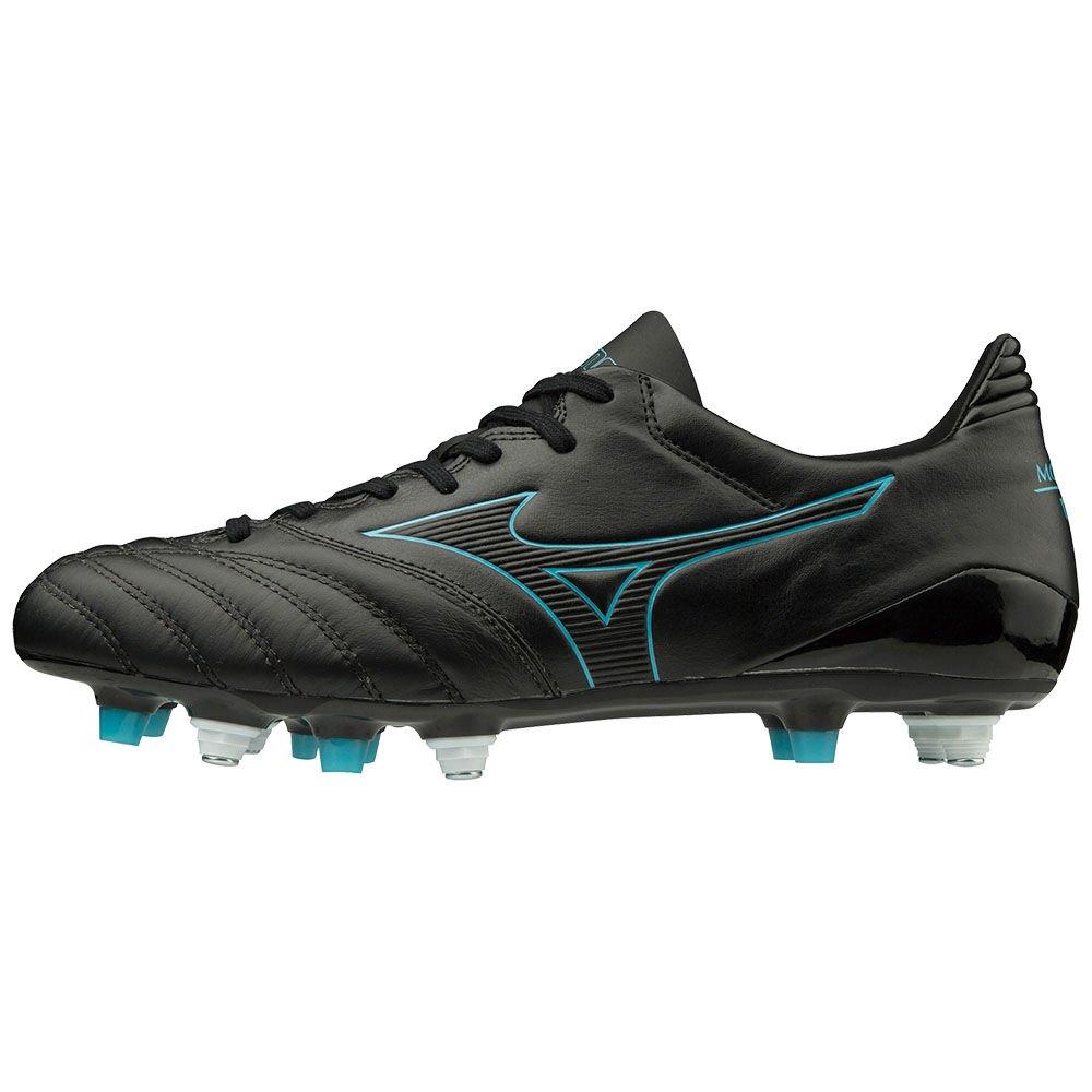 Mizuno Men's Football Boots Black/Blue Turquoise MORELIA NEO KL IIMIX Shoes - P1GC195425